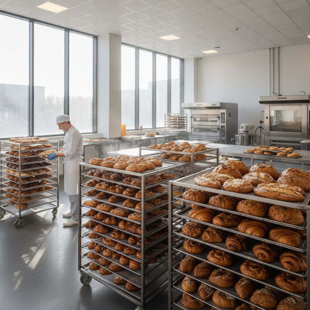 Fresh baked products at Saxapi